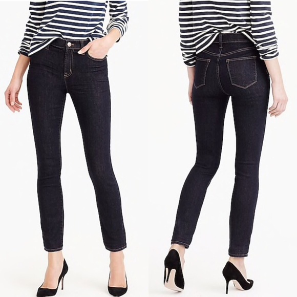 j crew lookout high rise skinny black